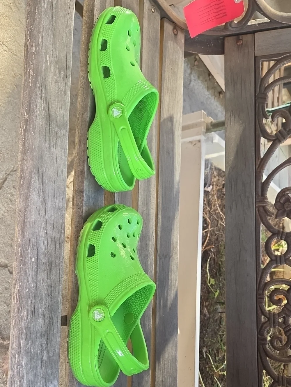 Slime Green Kids Crocs